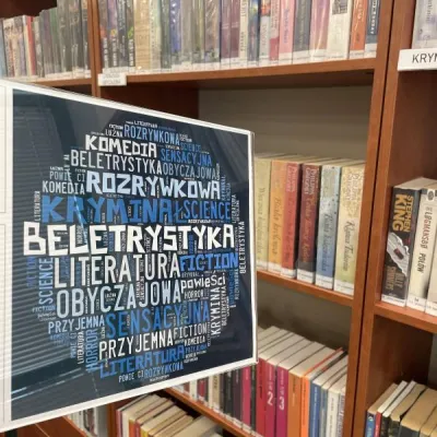 Beletrystyka z Biblioteki Mokotowskiej!