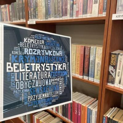 Beletrystyka z Biblioteki Mokotowskiej!