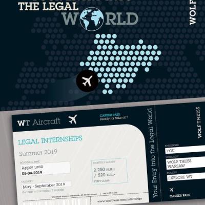 Your entry into the legal world