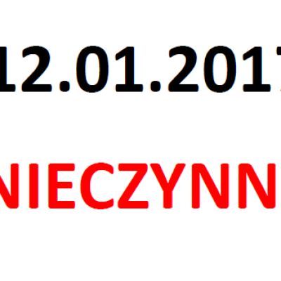 12.01.2017 r. - Biuro Działu Praktyk i Karier będzie nieczynne
