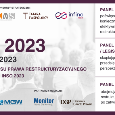 Kongres Prawa Restrukturyzacyjnego i Upadłościowego INSO 2023