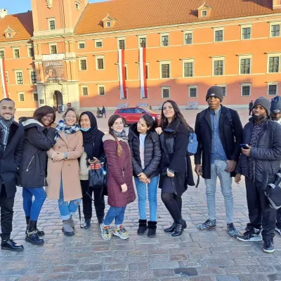 Lazarski's students get to know Warsaw/Студенты Лазарского знакомятся с Варшавой