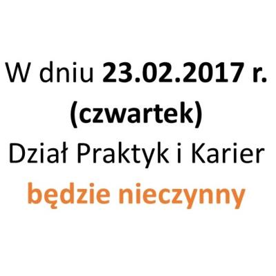Biuro nieczynne