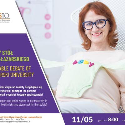 Czy lekarze powinni wspierać kobiety decydujące się na późne macierzyństwo i pomagać im, pomimo zagrożenia zdrowia i wysokich kosztów społecznych?