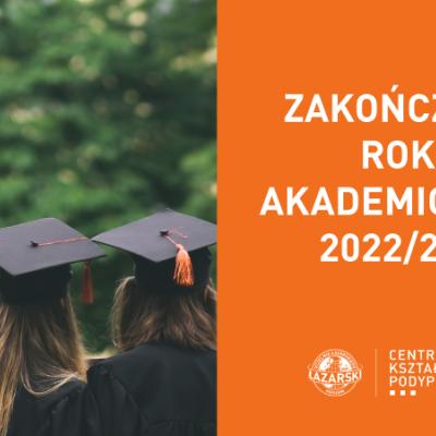 Zakończenie roku akademickiego w Centrum Kształcenia Podyplomowego