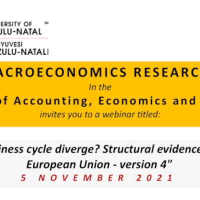 "Why business cycle diverge?..." - Webinar by The Macroeconomics Research Unit