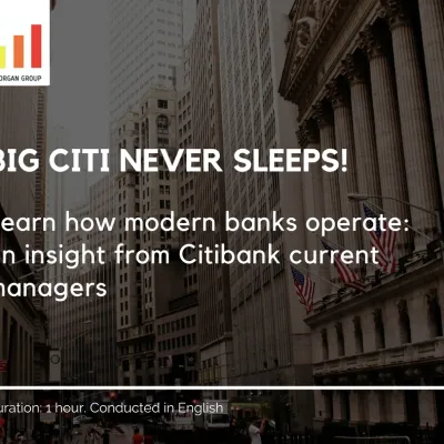 Meeting with Citibank - your future employer (English)