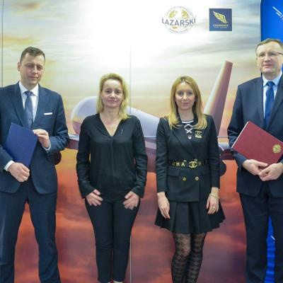 Centralny Port Komunikacyjny kolejnym partnerem Uczelni Łazarskiego