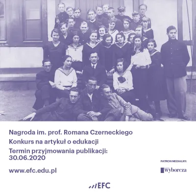 Konkurs - Nagroda im. prof. Romana Czerneckiego