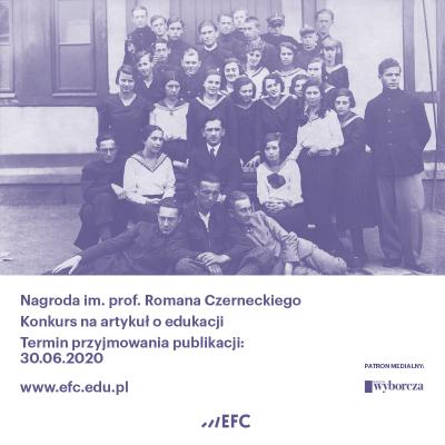Konkurs - Nagroda im. prof. Romana Czerneckiego