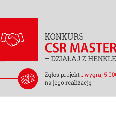 Konkurs - II edycja CSR Masters – działaj z Henklem!