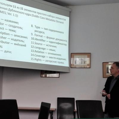 Talking repositories with a Belarusian colleague