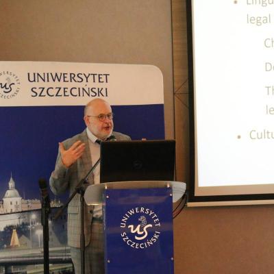Ewelina Gee-Milan i Peter Gee na 32. Ogólnopolskiej Konferencji Uniwersyteckich Klinik Prawa w Szczecinie