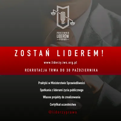Weź udział w Pracowni Liderów Prawa!