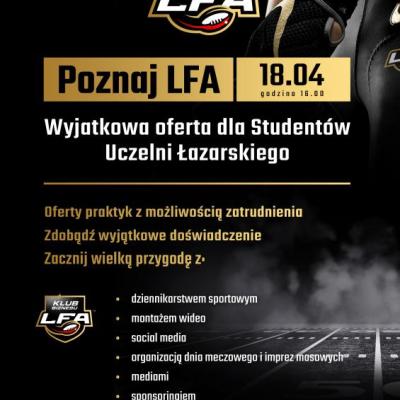 Poznaj Ligę Futbolu Amerykańskiego