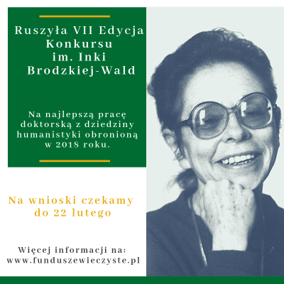 VII edycja Konkursu im. Inki Brodzkiej - Wald