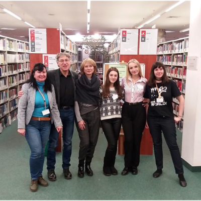 Practicum at Lazarski University Library for students from Kyiv