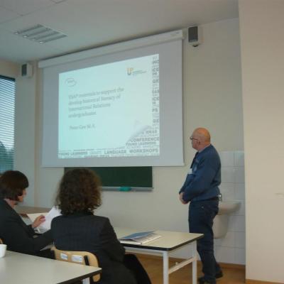 Udział p.Petera Gee w konferencji w Lublinie