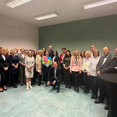 Świąteczne podsumowanie roku. Spotkanie kadry kierowniczej Uczelni Łazarskiego