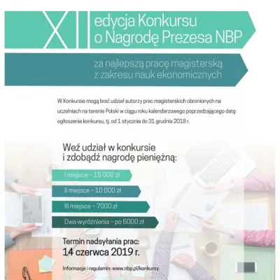 XII edycja Konkursu o Nagrodę Prezesa NBP
