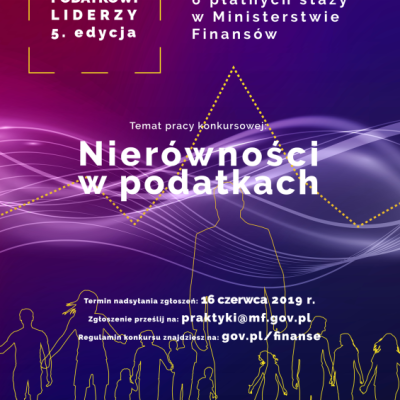 Konkurs „Podatkowi liderzy”