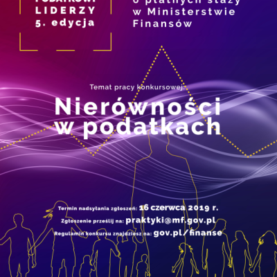 Konkurs "Podatkowi Liderzy"