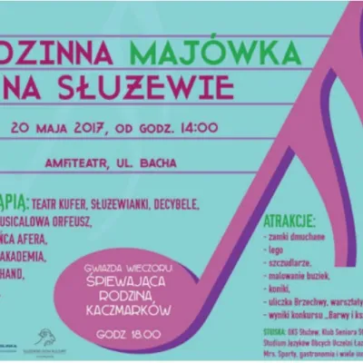 20 maja bawimy się razem językami na Pikniku „Rodzinna Majówka na Służewie”!