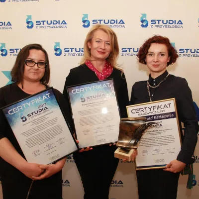 Certyfikat i Znak Jakości „Studia z Przyszłością”