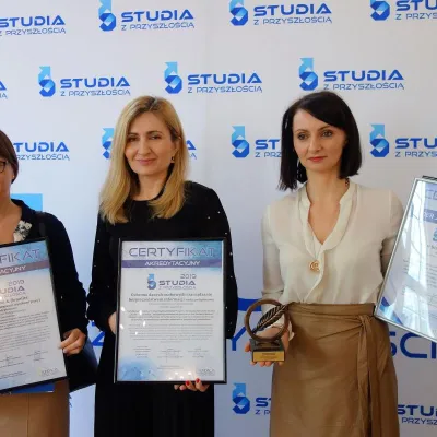 Certyfikat i Znak Jakości „Studia z Przyszłością”