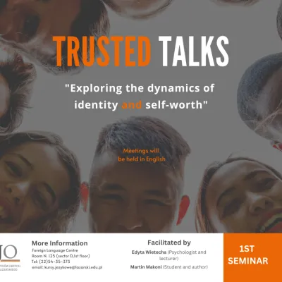 Trusted Talks, a series of conversations about identity, development and relationships