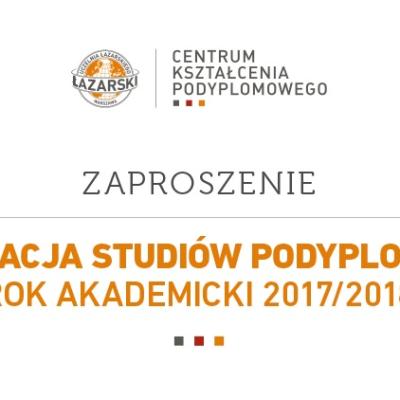 Uroczysta inauguracja studiów podyplomowych