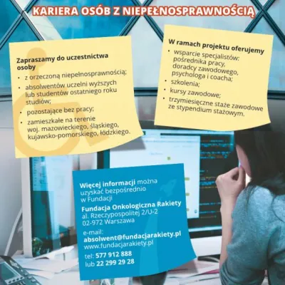 Projekt „Droga do wymarzonej pracy dla absolwenta z niepełnosprawnością” – DRUGA EDYCJA!