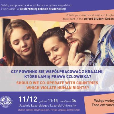 Czy powinno się współpracować z krajami, które łamią prawa człowieka?