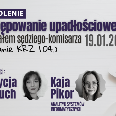 Postępowanie upadłościowe z udziałem sędziego-komisarza (wydanie KRZ 1.04.)