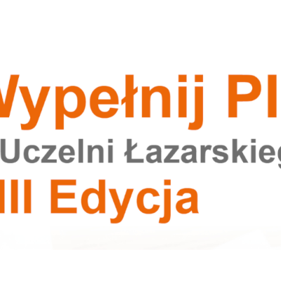 Wypełnij PIT na Uczelni Łazarskiego” już po raz 8!