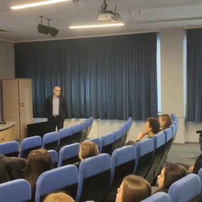 Gościnny wykład na zajęciach TSL