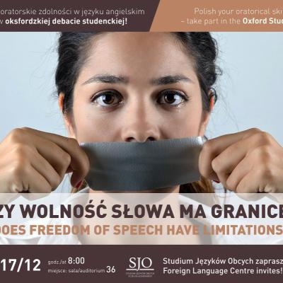 Czy wolność słowa ma granice?
