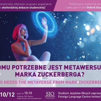 Komu potrzebne jest metawersum Marka Zuckerberga?