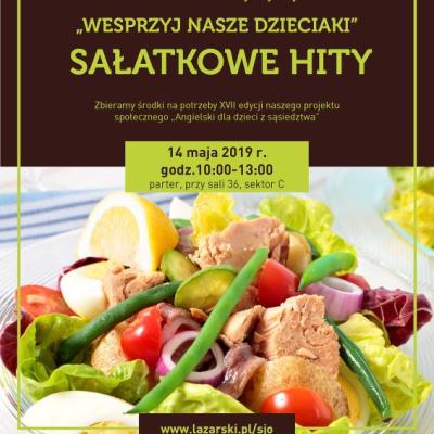 IV Kiermasz Charytatywny w Łazarskim „ Wesprzyj dzieciaki” – sałatkowe hity