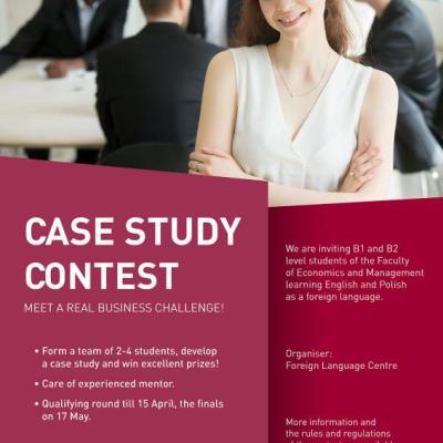 2nd edition of the Case Study Contest for the students of the Faculty of Ecomnomics and Management 