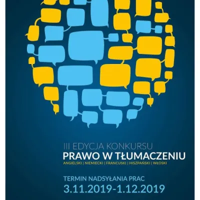III edycja konkursu „Prawo w tłumaczeniu”