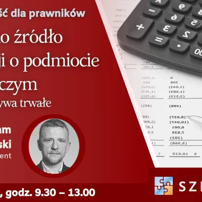 WEBINAR: Rachunkowość dla prawników (Bilans - aktywa trwałe)