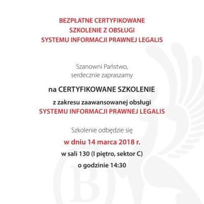 Wzbogać swoje CV o certyfikat ze znajomości LEGALISA