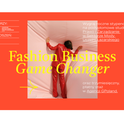 Fashion Business Game Changer – wygraj stypendium na studia podyplomowe!