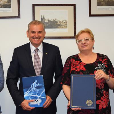 Centrum Medycyny Sportowej nowym partnerem Uczelni Łazarskiego