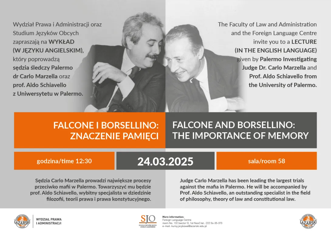 Falcone i Borsellino rozmawiają ze sobą