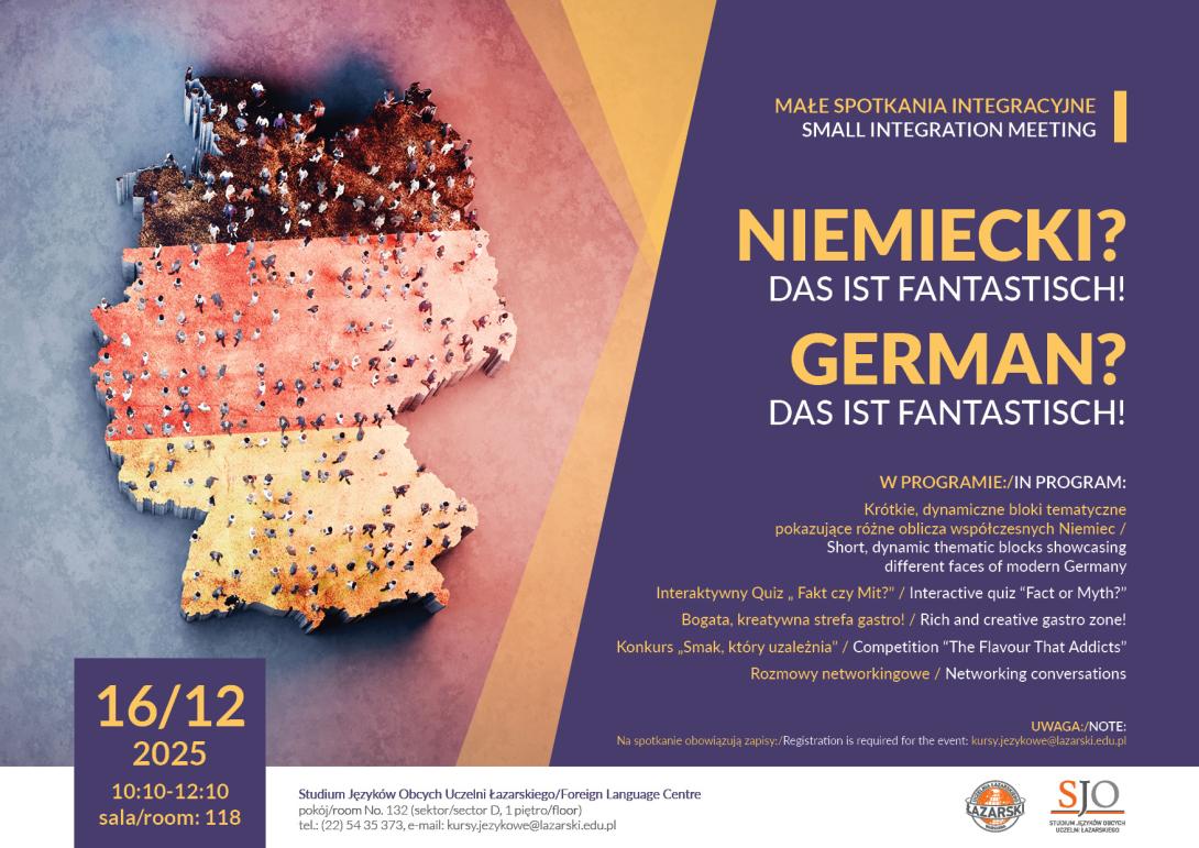 mapa Niemiec, na niej mali ludzie