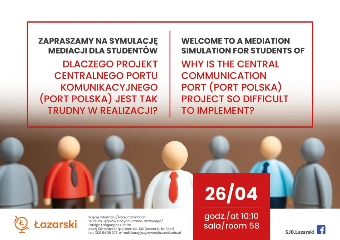 mediator pomiędzy stronami konfliktu