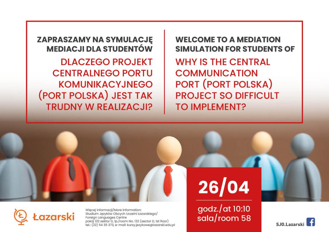 mediator pomiędzy stronami konfliktu