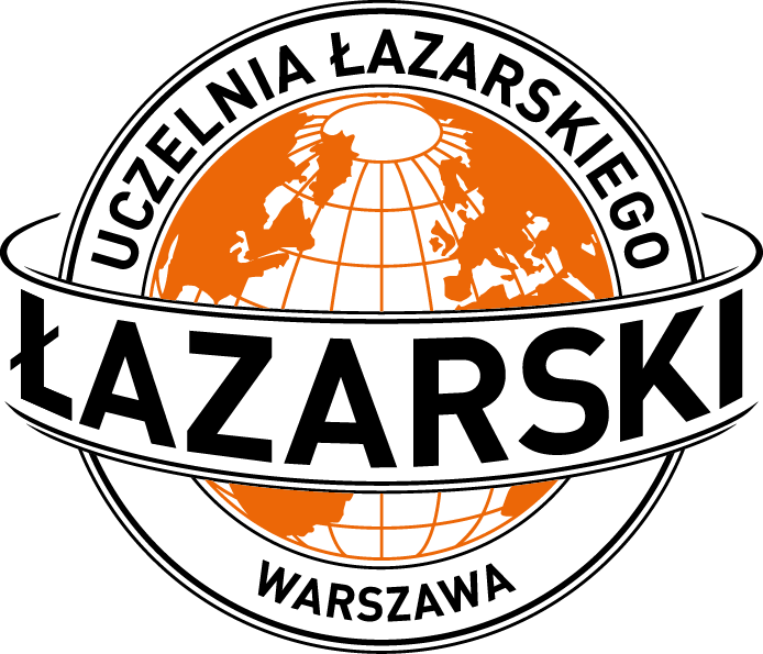 Logo Uczelnia Lazarskiego PL color
